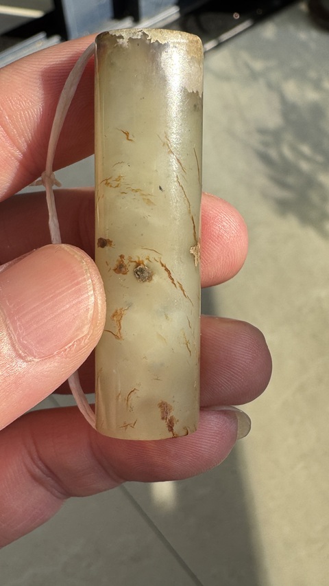 古玩玉器地方料勒子真品鑒賞圖