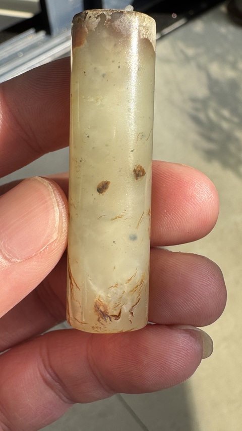 古玩玉器地方料勒子真品鑒賞圖