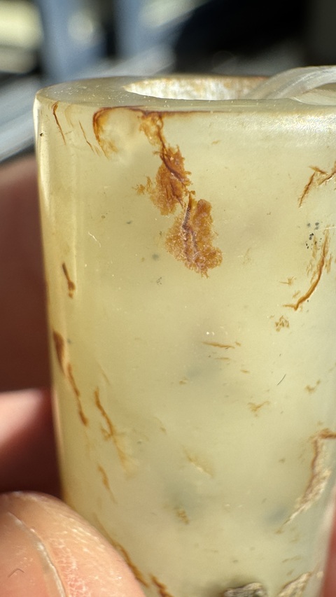 古玩玉器地方料勒子真品鑒賞圖