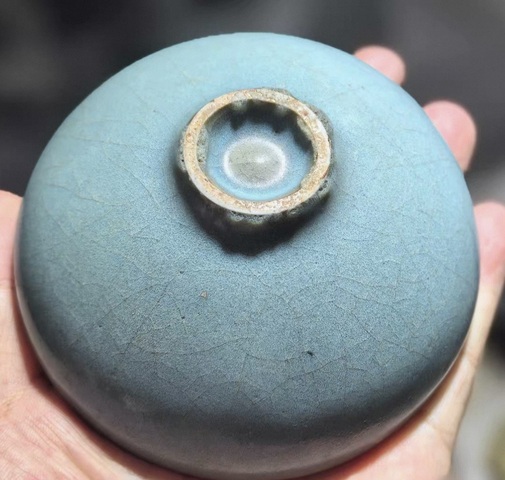 古玩陶瓷鈞瓷盞真品鑒賞圖