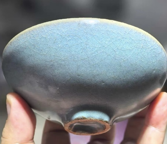 古玩陶瓷鈞瓷盞真品鑒賞圖