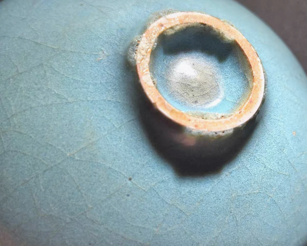 古玩陶瓷鈞瓷盞真品鑒賞圖