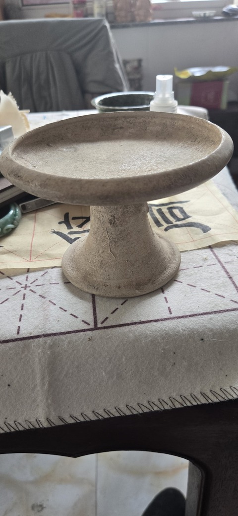 古玩陶瓷青釉陶豆拍賣，當(dāng)前價格5000元