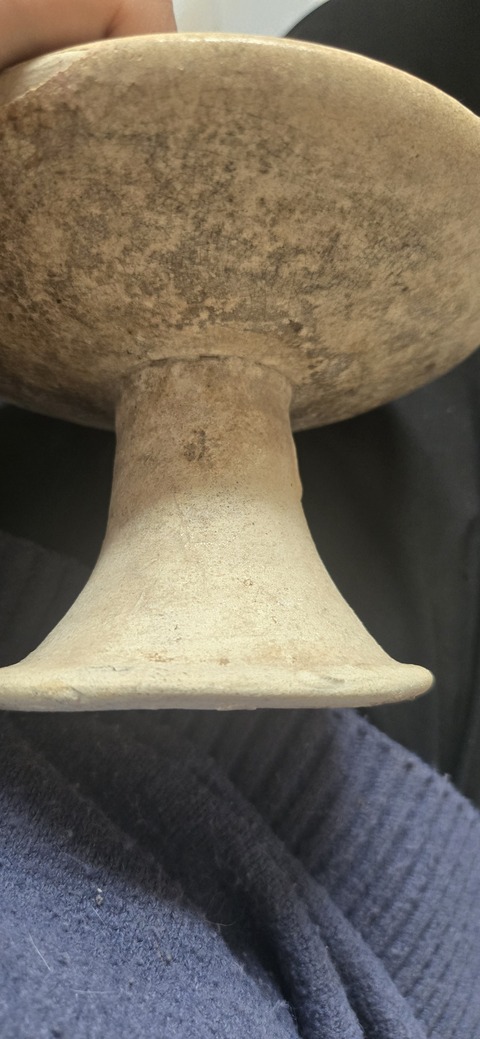 古玩陶瓷青釉陶豆拍賣，當(dāng)前價格5000元