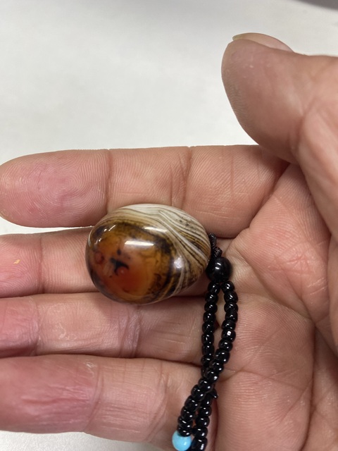 古玩玉器瑪瑙隨型真品鑒賞圖