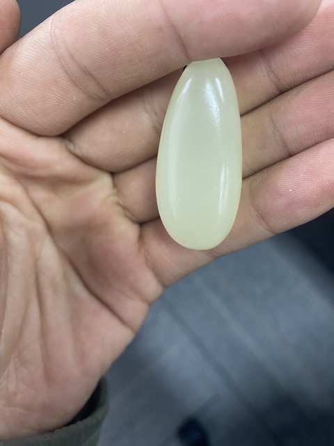 古玩玉器和田玉墜真品鑒賞圖