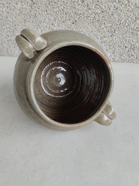 古玩陶瓷明代時期福建窯口青釉雙系罐拍賣，當前價格580元