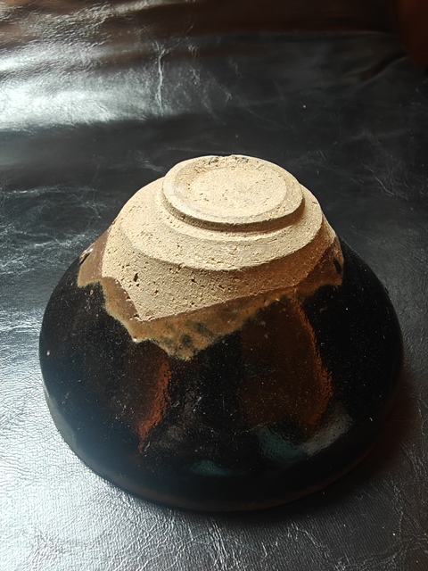 古玩陶瓷福清窯黑釉茶盞真品鑒賞圖