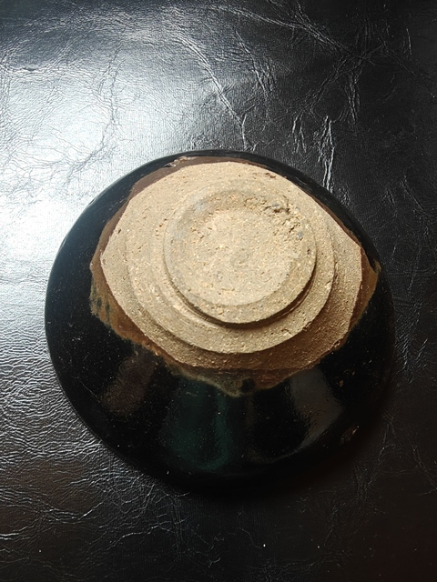 古玩陶瓷福清窯黑釉茶盞真品鑒賞圖