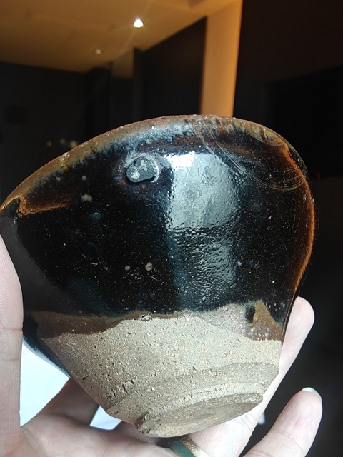 古玩陶瓷福清窯黑釉茶盞真品鑒賞圖