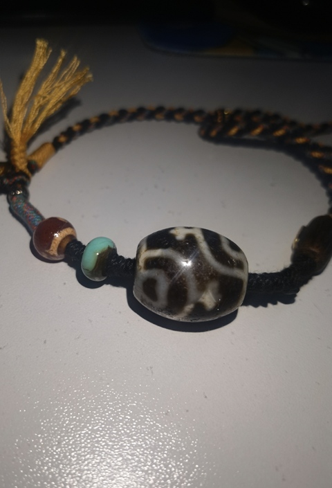 古玩玉器新工藝寶瓶達(dá)洛天珠真品鑒賞圖