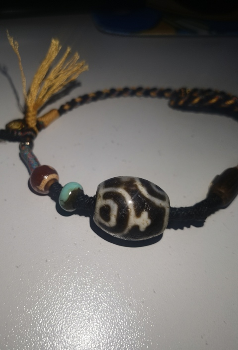 古玩玉器新工藝寶瓶達(dá)洛天珠真品鑒賞圖