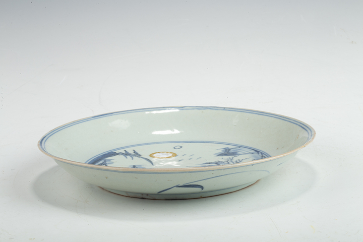 古玩陶瓷清康熙·青花山水垂釣紋盤
真品鑒賞圖