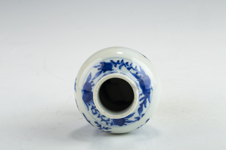 古玩陶瓷清光緒·青花富貴白頭紋雞腿瓶
真品鑒賞圖