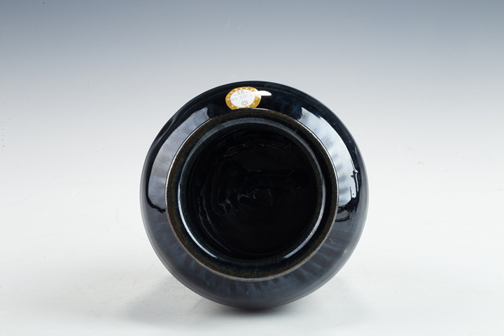 古玩陶瓷清·黑釉罐真品鑒賞圖