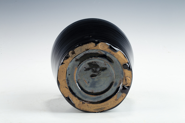 古玩陶瓷清·黑釉罐真品鑒賞圖