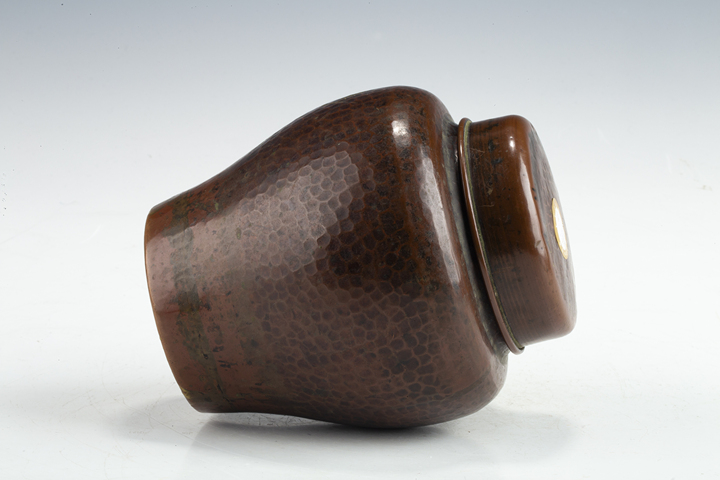 古玩陶瓷民國至創(chuàng)匯·錘目紋茶葉罐真品鑒賞圖