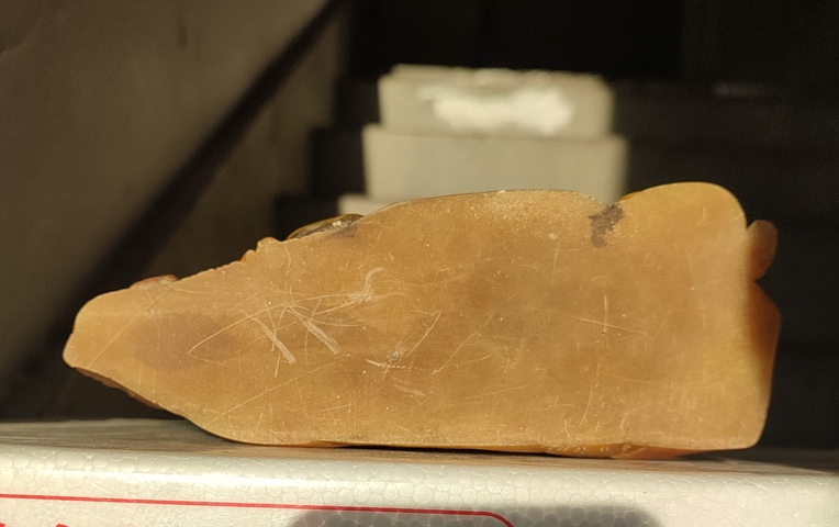 古玩玉器“合成料”仿壽山石擺件真品鑒賞圖