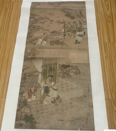 古玩字畫金廷標(biāo)款真品鑒賞圖