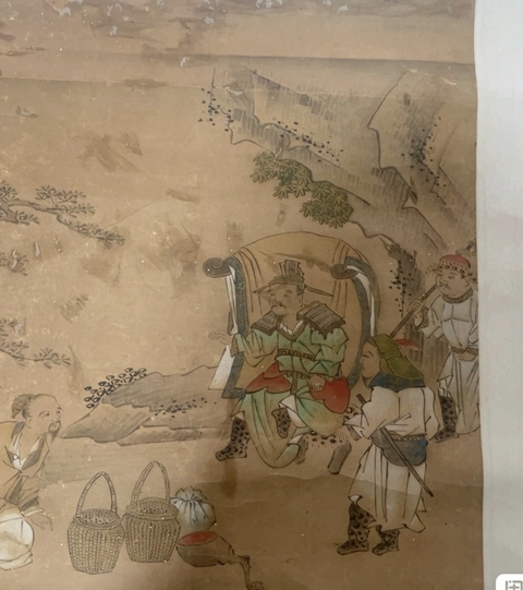 古玩字畫金廷標(biāo)款真品鑒賞圖