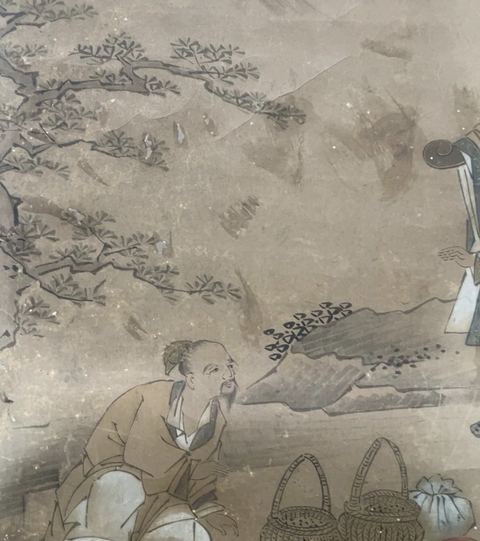 古玩字畫金廷標(biāo)款真品鑒賞圖