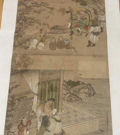 古玩字畫金廷標(biāo)款真品鑒賞圖