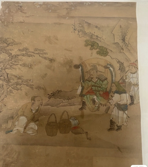古玩字畫金廷標(biāo)款真品鑒賞圖