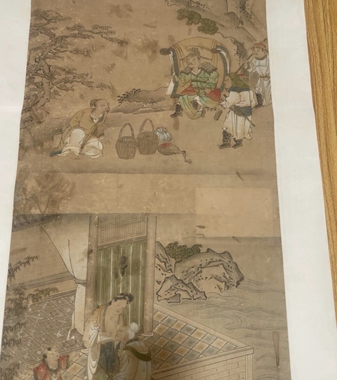 古玩字畫金廷標(biāo)款真品鑒賞圖