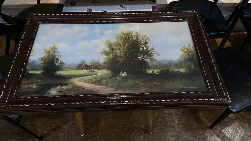 古玩字畫格哈德.內斯瓦達油畫風景真品鑒賞圖