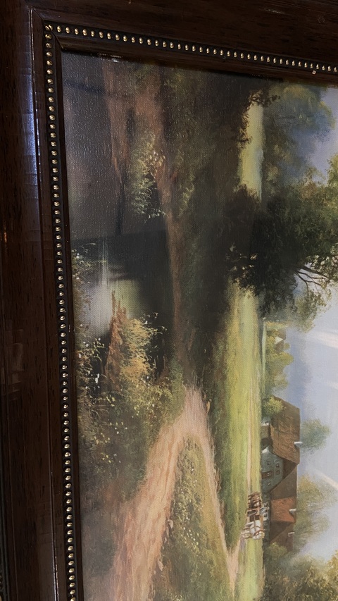 古玩字畫格哈德.內斯瓦達油畫風景真品鑒賞圖