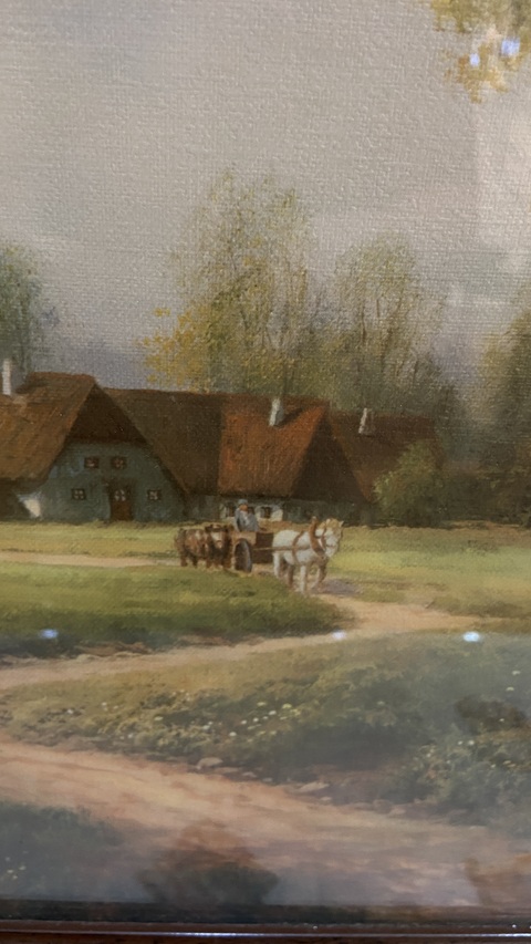 古玩字畫格哈德.內斯瓦達油畫風景真品鑒賞圖