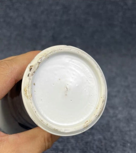 古玩陶瓷人物山水紋青花雞腿瓶真品鑒賞圖