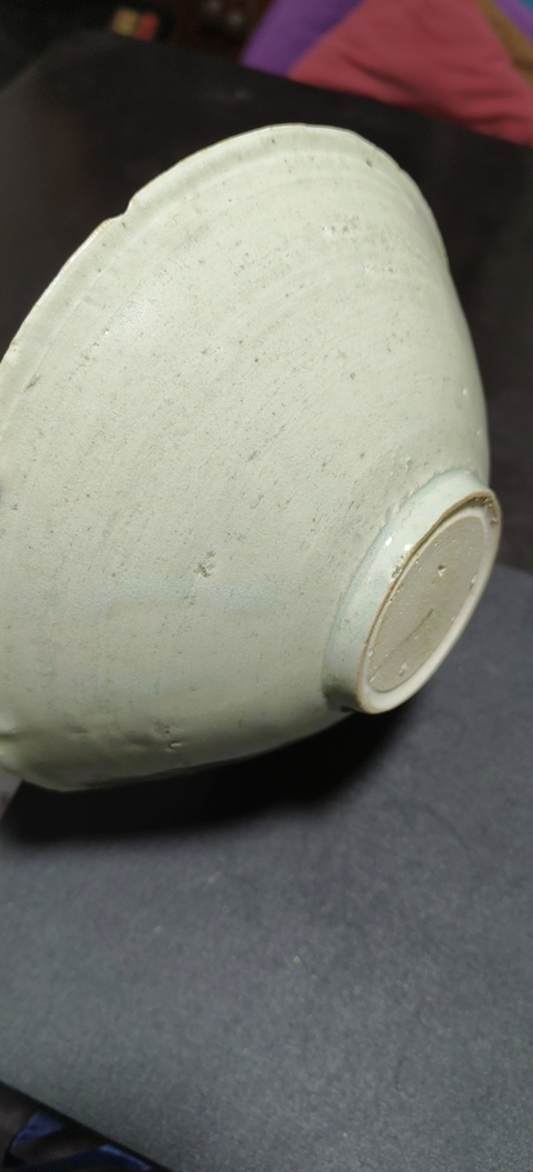 古玩陶瓷刻花蓖紋影青碗真品鑒賞圖