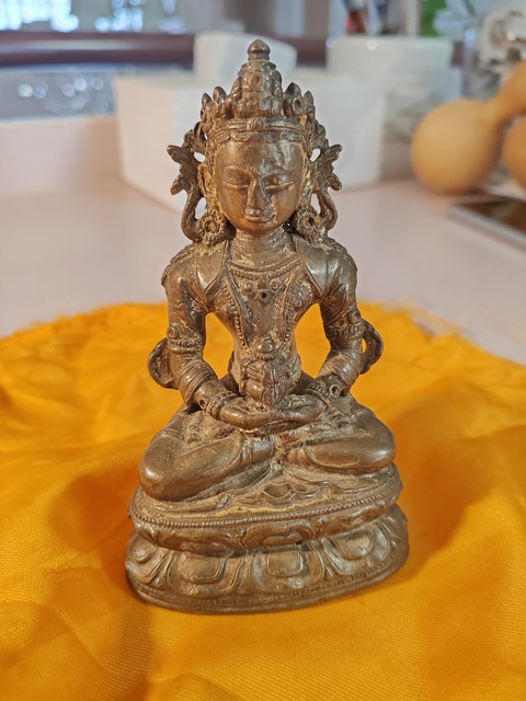 古玩銅器造像真品鑒賞圖