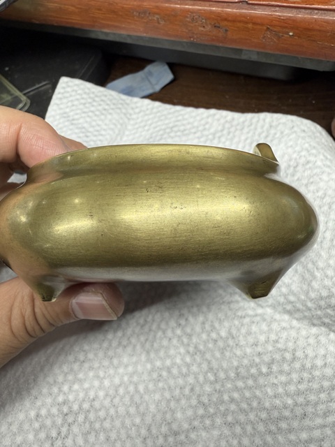 古玩銅器銅爐真品鑒賞圖