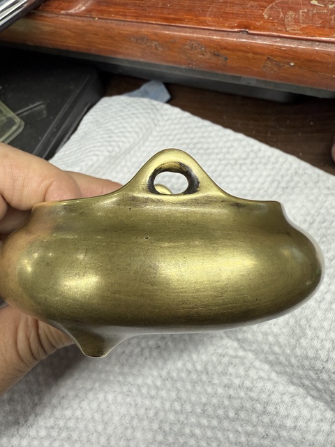 古玩銅器銅爐真品鑒賞圖