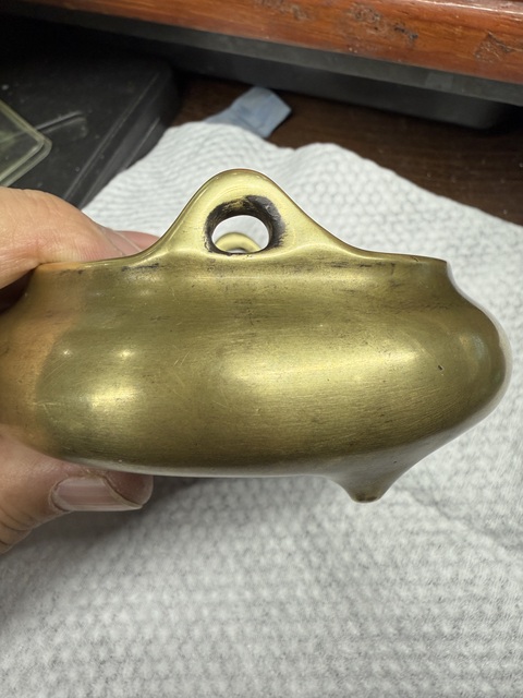 古玩銅器銅爐真品鑒賞圖