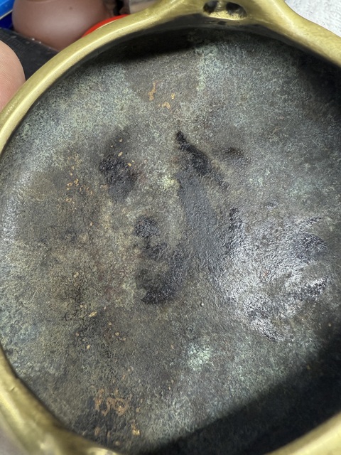 古玩銅器銅爐真品鑒賞圖