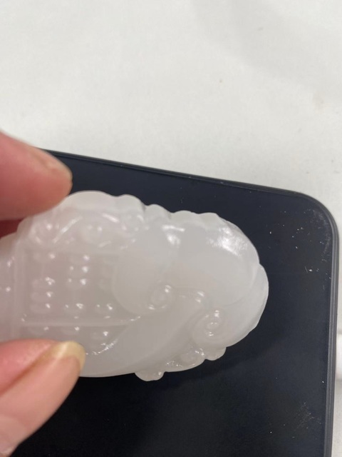 古玩玉器玉如意算盤真品鑒賞圖