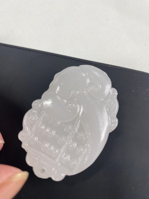 古玩玉器玉如意算盤真品鑒賞圖