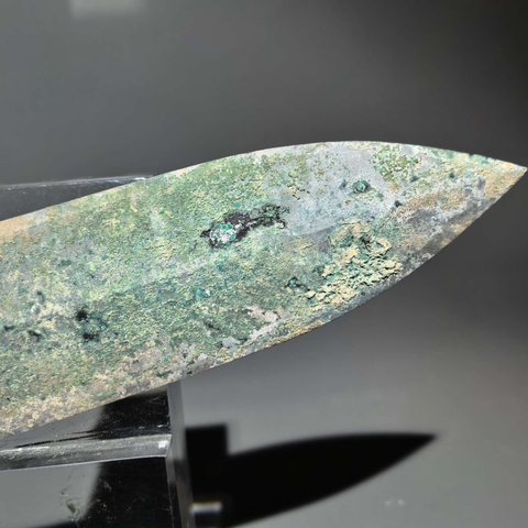 古玩銅器青銅劍真品鑒賞圖