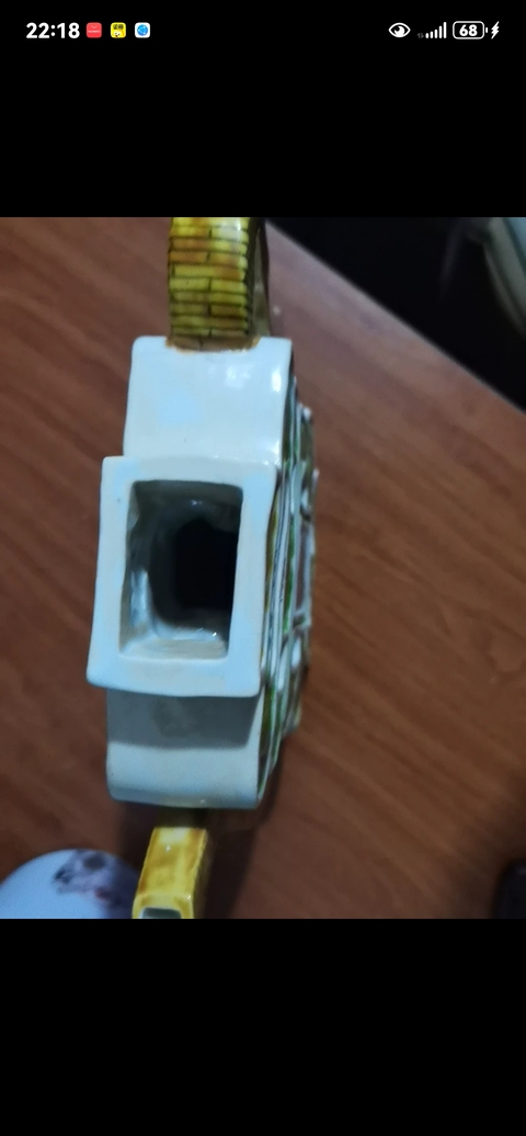 古玩陶瓷粉彩折枝花卉執壺真品鑒賞圖