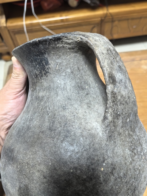 古玩陶瓷雙耳陶罐真品鑒賞圖