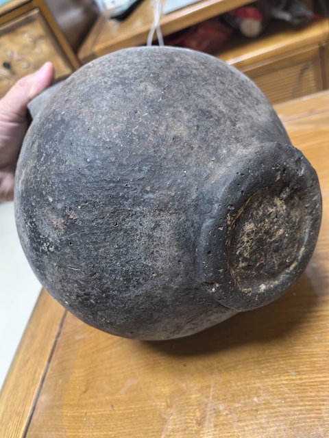 古玩陶瓷雙耳陶罐真品鑒賞圖