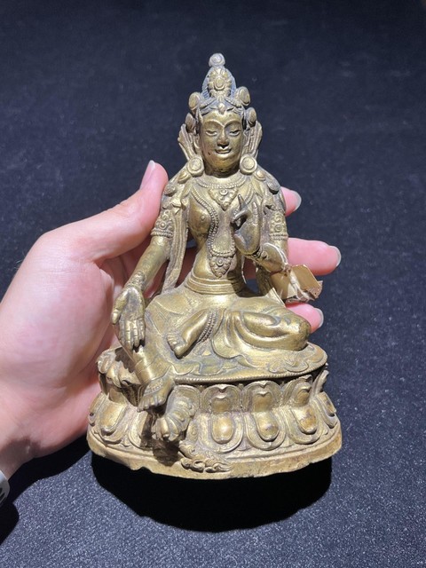 古玩銅器造像真品鑒賞圖