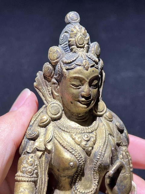 古玩銅器造像真品鑒賞圖