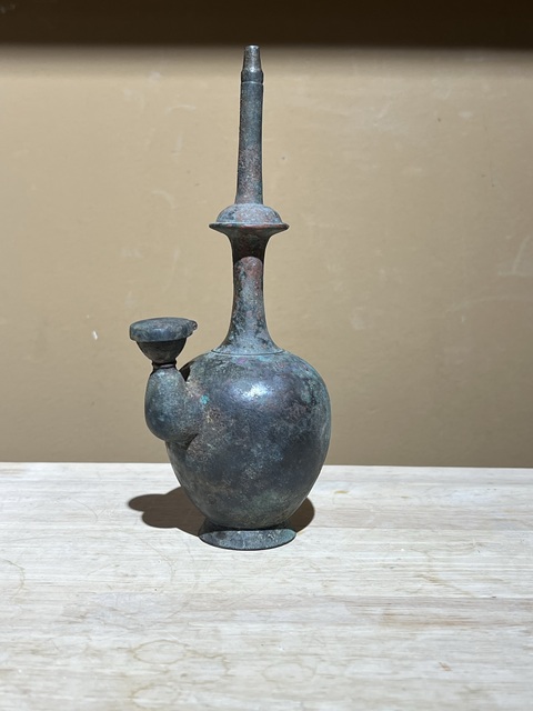 古玩銅器隋唐·銅凈瓶真品鑒賞圖