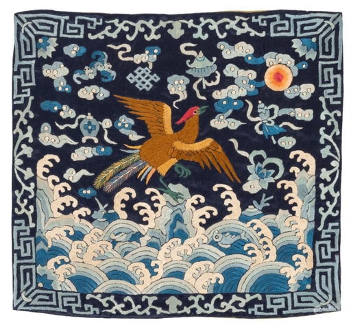 古玩雜項刺繡真品鑒賞圖