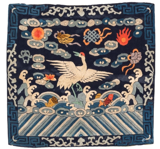 古玩雜項刺繡真品鑒賞圖