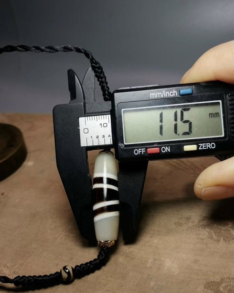 古玩玉器仿古七線珠真品鑒賞圖